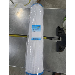 【小江淨水設備】V.G.WATER 20吋通規20吋大胖摺疊式濾芯，重複清洗濾芯，5微米用摺疊式濾芯。