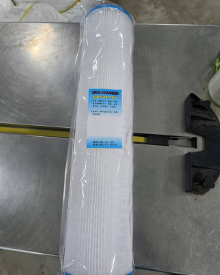 【小江淨水設備】V.G.WATER 20吋通規20吋大胖摺疊式濾芯，重複清洗濾芯，5微米用摺疊式濾芯。