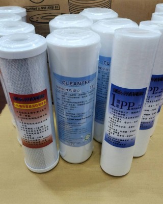 【小江淨水設備】V.G.WATER10吋一年份濾心除氯版，12支。