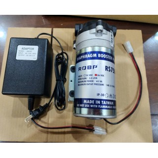 【小江淨水設備】100%台灣製造全傑RS750，400G RO馬達，搭配2A傳統型變壓器。