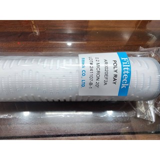 【小江淨水設備】100%鴻維 0.2微米絕對濾心 20英吋標準通用規格，濾菌效果99.999% 。