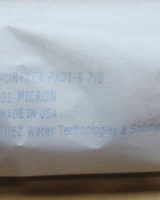 【小江淨水設備】【美國原裝進口】 Purtrex PX05標準10吋 1微米紙包 PP纖維濾心