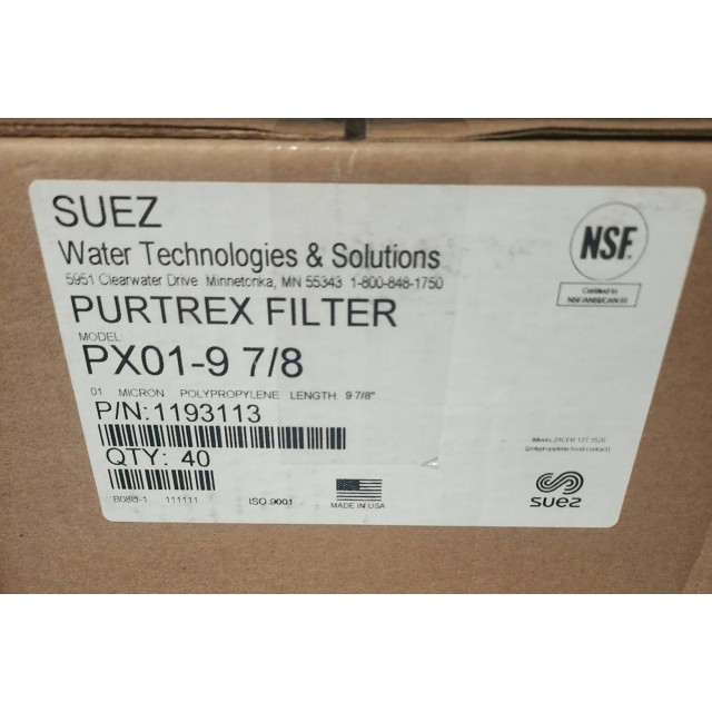 【小江淨水設備】【美國原裝進口】 Purtrex PX05標準10吋 1微米紙包 PP纖維濾心 【小江淨水設備】【美國原裝進口】 Purtrex PX05標準10吋 1微米紙包 PP纖維濾心