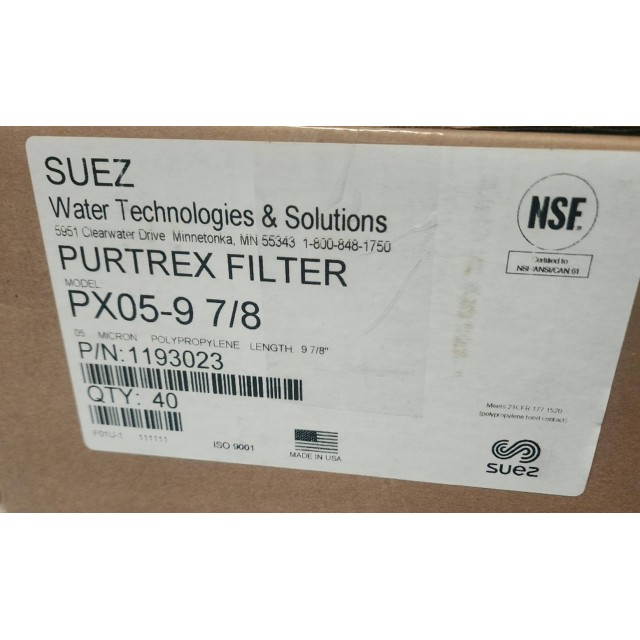 【小江淨水設備】【美國原裝進口】 Purtrex PX05標準10吋 5微米紙包 PP纖維濾心 【小江淨水設備】【美國原裝進口】 Purtrex PX05標準10吋 5微米紙包 PP纖維濾心