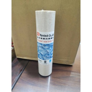 【小江淨水設備】台灣鴻維 10英吋抗菌棉質PP濾心，通過台灣SGS認證鴻維專利，過濾密度1微米。