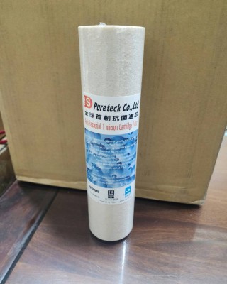 【小江淨水設備】台灣鴻維 10英吋抗菌棉質PP濾心，通過台灣SGS認證鴻維專利，過濾密度1微米。