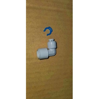 【小江淨水設備】100％台灣製造快速接頭L型2分快接/3分牙，以上均附贈固定2分管c型夾（NSF認證大廠）