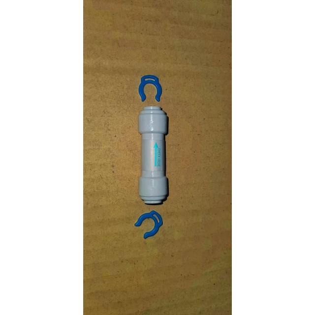 【小江淨水設備】100%台灣製造2分管快接型逆止閥,2分管逆止接頭/快速接頭(以上均附贈古代2分管c型夾)NSF認證 【小江淨水設備】100%台灣製造2分管快接型逆止閥,2分管逆止接頭/快速接頭(以上均附贈古代2分管c型夾)NSF認證