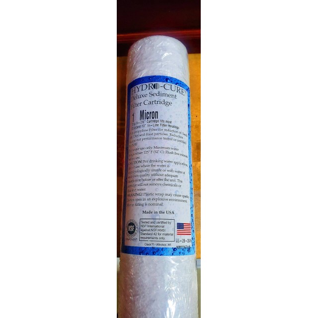 【小江淨水設備】100%美國克拉克CLACK製造 HYDRO-CURE 10英吋1微米絕對濾心 【小江淨水設備】100%美國克拉克CLACK製造 HYDRO-CURE 10英吋1微米絕對濾心