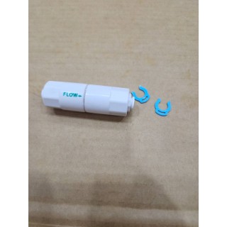 【小江淨水設備】100%台灣製造2分快接逆止閥，RO機用，含C型夾。
