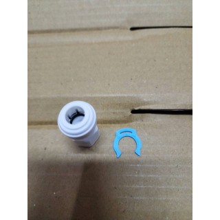 【小江淨水設備】鵝頸龍頭快速接頭，3分管可使用，都有附贈藍色卡扣。