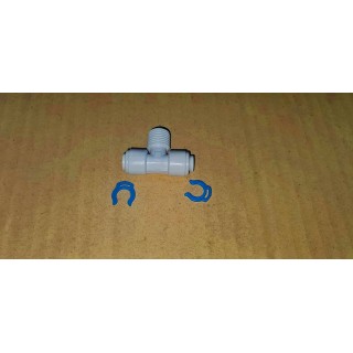 【小江淨水設備】100％台灣製造快速接頭T型2分快接/2分快接/2分牙，以上均附贈固定2分管c型夾（NSF認證大廠）