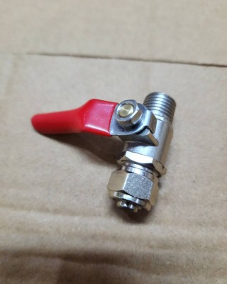 【小江淨水設備】金屬球閥考克，2分外牙接3分管，皆適用各式淨水器、RO機進水配件。