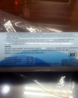 【小江淨水設備】100％台灣製造，DAIICH小T33活性碳，ANSI/NSF42、51、61三項認證通過