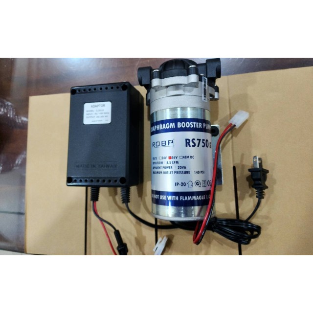 【小江淨水設備】100%台灣製造全傑RS750S,500G-600G RO馬達,搭配4A傳統型變壓器。 【小江淨水設備】100%台灣製造全傑RS750S,500G-600G RO馬達,搭配4A傳統型變壓器。