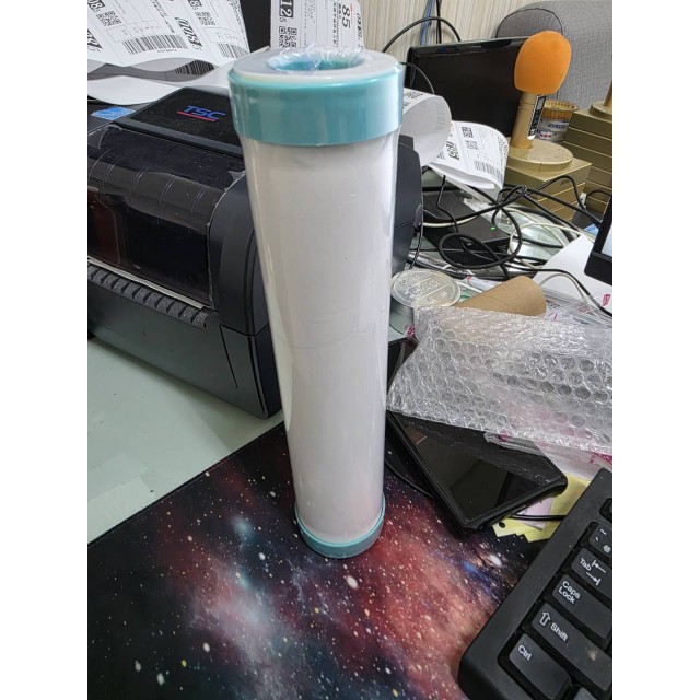 【小江淨水設備】10"丹頓平口型矽藻陶瓷濾心 2分外牙金字塔陶瓷濾心(100%台灣製造)